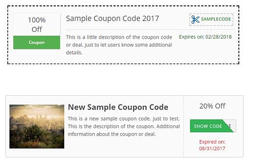 WP Coupons and Deals 